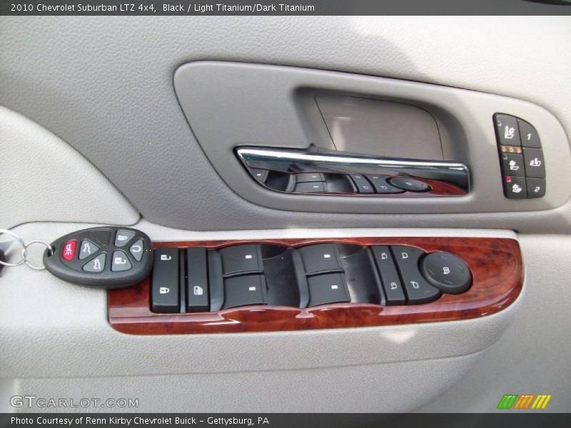 Black / Light Titanium/Dark Titanium 2010 Chevrolet Suburban LTZ 4x4
