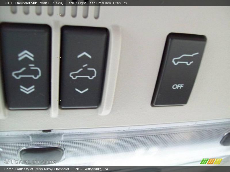 Black / Light Titanium/Dark Titanium 2010 Chevrolet Suburban LTZ 4x4