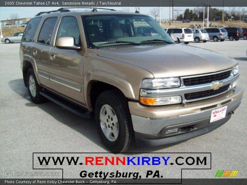 Sandstone Metallic / Tan/Neutral 2005 Chevrolet Tahoe LT 4x4
