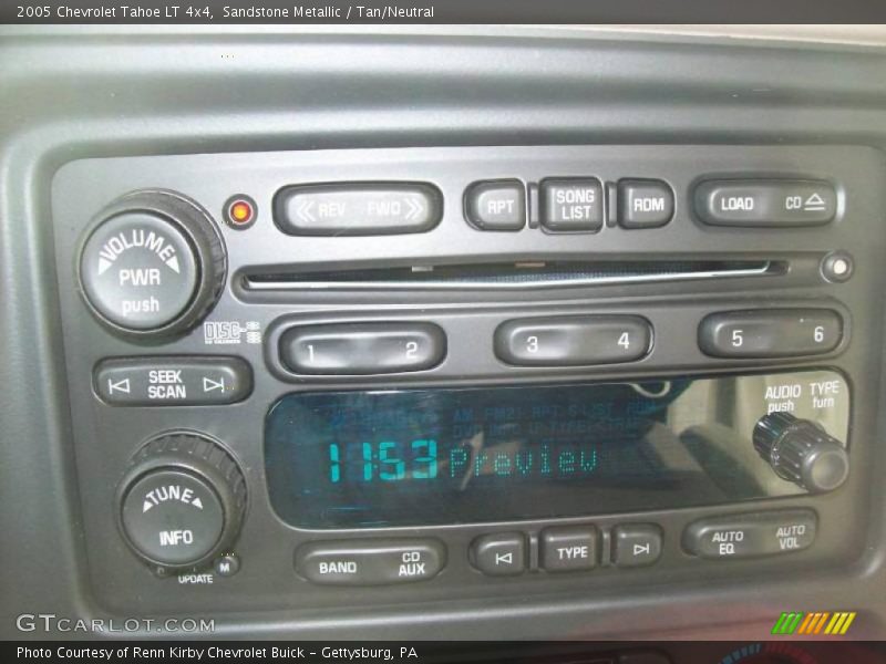 Sandstone Metallic / Tan/Neutral 2005 Chevrolet Tahoe LT 4x4