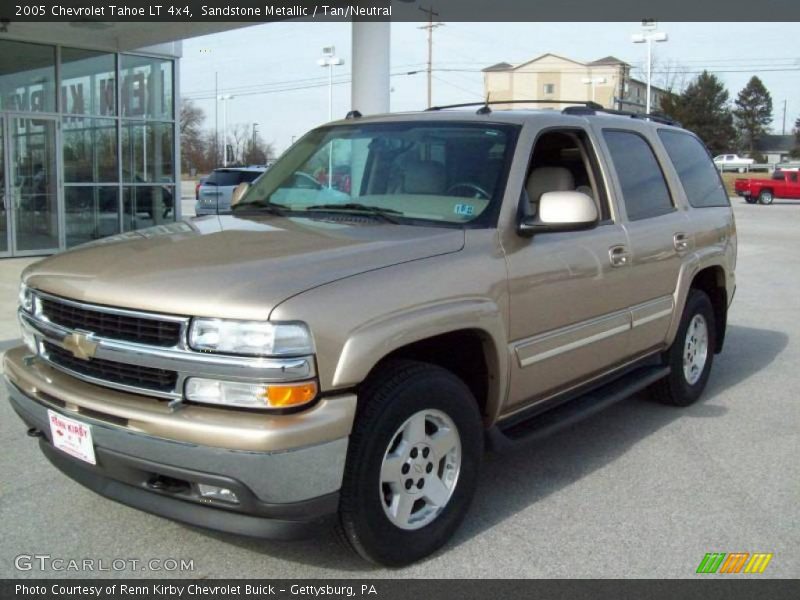 Sandstone Metallic / Tan/Neutral 2005 Chevrolet Tahoe LT 4x4