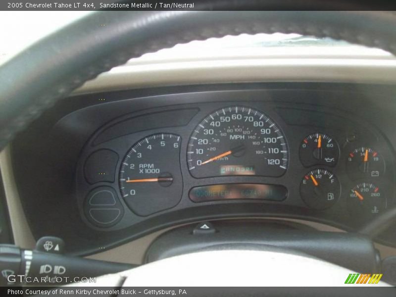 Sandstone Metallic / Tan/Neutral 2005 Chevrolet Tahoe LT 4x4