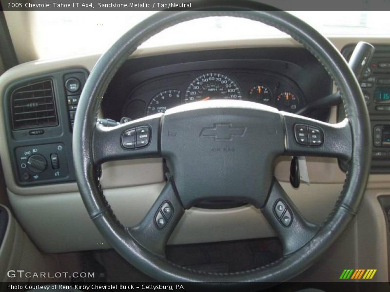 Sandstone Metallic / Tan/Neutral 2005 Chevrolet Tahoe LT 4x4