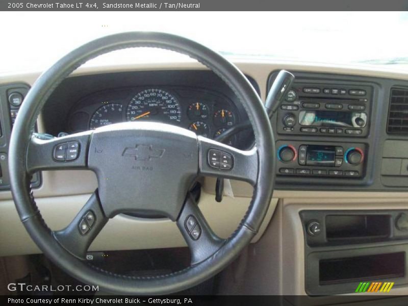 Sandstone Metallic / Tan/Neutral 2005 Chevrolet Tahoe LT 4x4