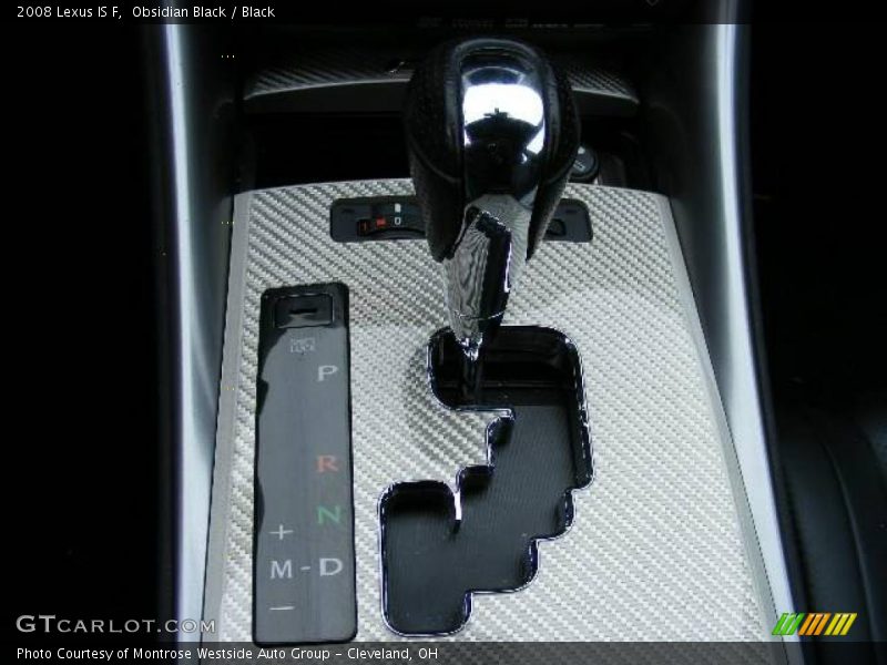 Obsidian Black / Black 2008 Lexus IS F