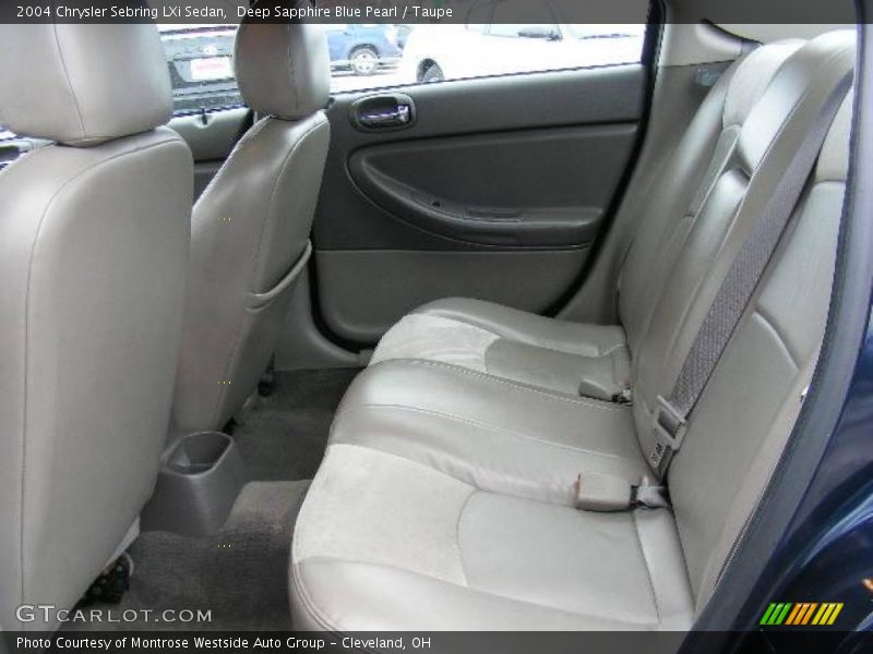 Deep Sapphire Blue Pearl / Taupe 2004 Chrysler Sebring LXi Sedan
