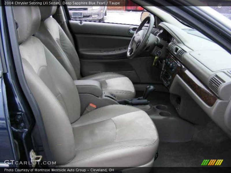 Deep Sapphire Blue Pearl / Taupe 2004 Chrysler Sebring LXi Sedan