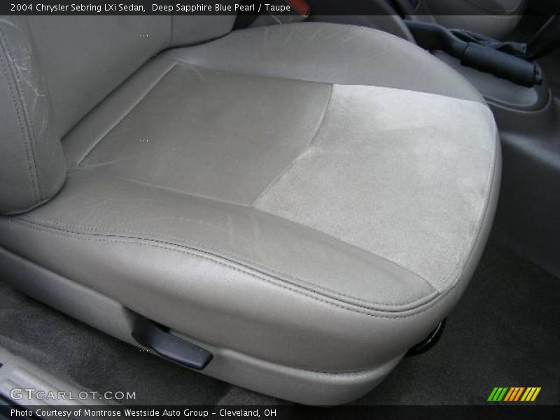 Deep Sapphire Blue Pearl / Taupe 2004 Chrysler Sebring LXi Sedan