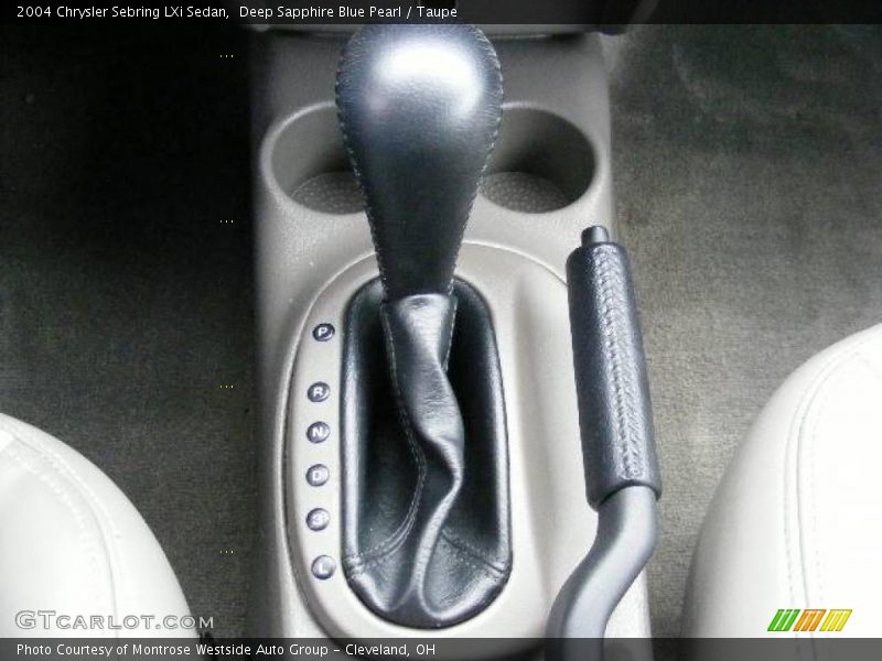 Deep Sapphire Blue Pearl / Taupe 2004 Chrysler Sebring LXi Sedan