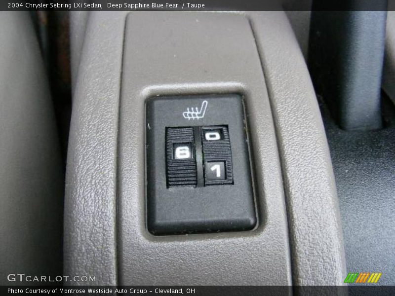 Deep Sapphire Blue Pearl / Taupe 2004 Chrysler Sebring LXi Sedan