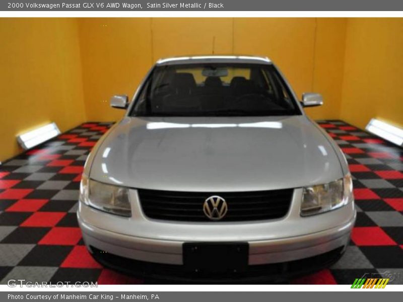 Satin Silver Metallic / Black 2000 Volkswagen Passat GLX V6 AWD Wagon