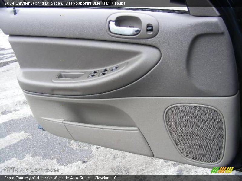 Deep Sapphire Blue Pearl / Taupe 2004 Chrysler Sebring LXi Sedan