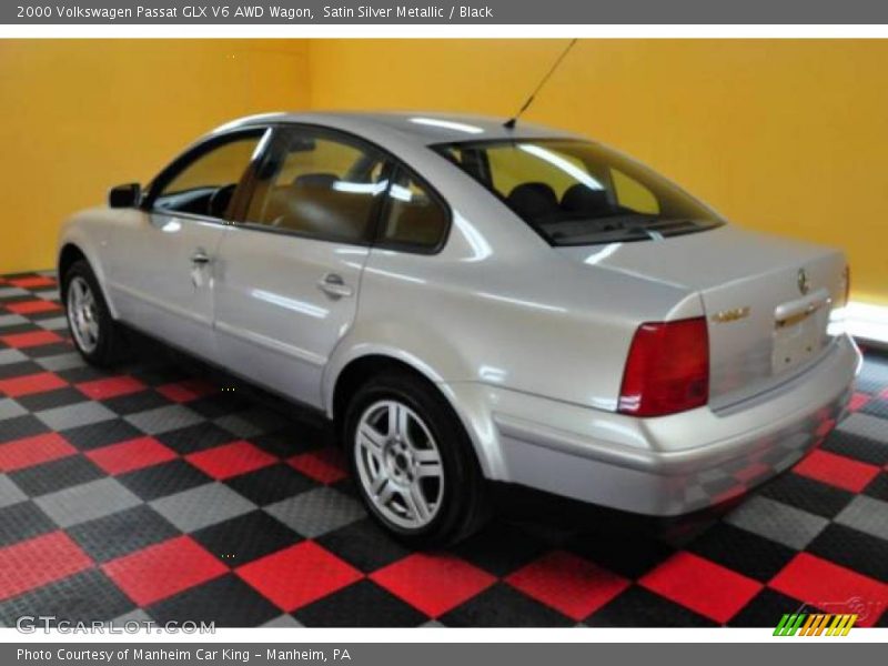 Satin Silver Metallic / Black 2000 Volkswagen Passat GLX V6 AWD Wagon