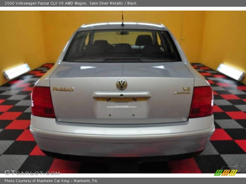 Satin Silver Metallic / Black 2000 Volkswagen Passat GLX V6 AWD Wagon