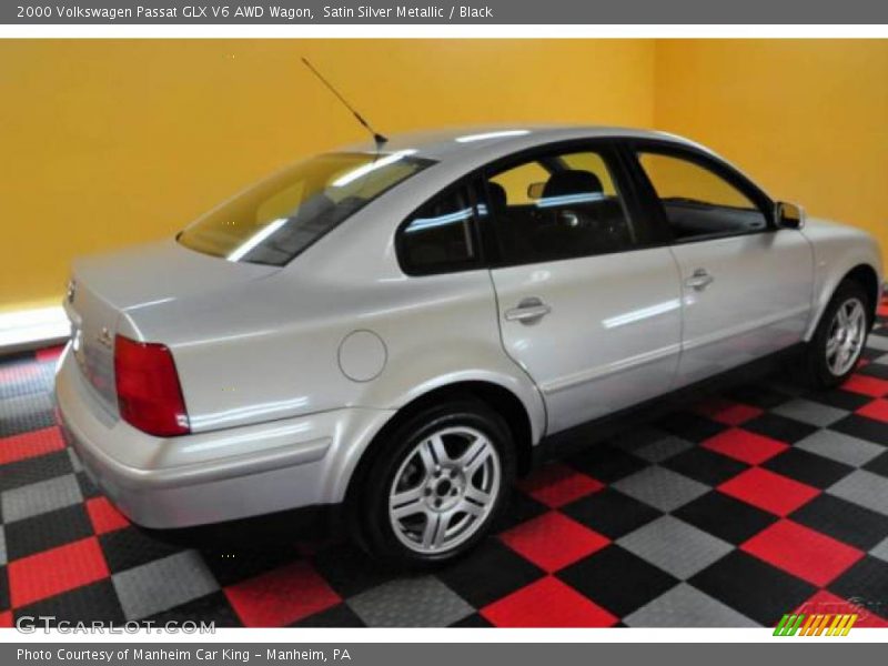 Satin Silver Metallic / Black 2000 Volkswagen Passat GLX V6 AWD Wagon