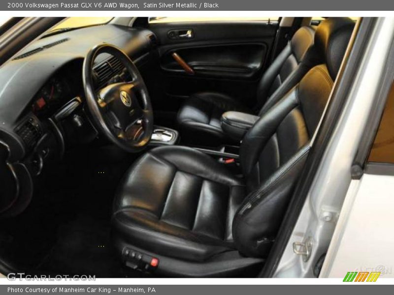 Satin Silver Metallic / Black 2000 Volkswagen Passat GLX V6 AWD Wagon