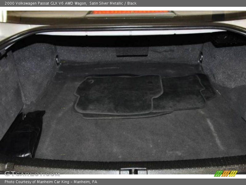 Satin Silver Metallic / Black 2000 Volkswagen Passat GLX V6 AWD Wagon