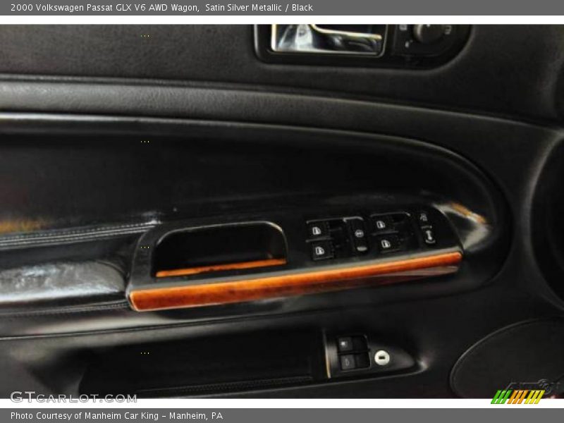 Satin Silver Metallic / Black 2000 Volkswagen Passat GLX V6 AWD Wagon