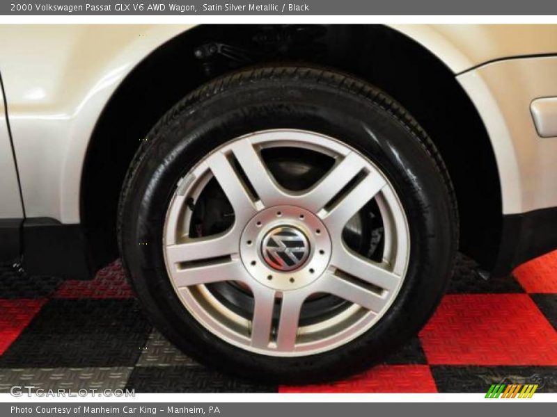 Satin Silver Metallic / Black 2000 Volkswagen Passat GLX V6 AWD Wagon