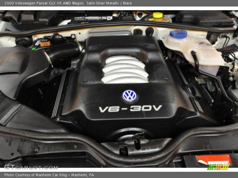 Satin Silver Metallic / Black 2000 Volkswagen Passat GLX V6 AWD Wagon