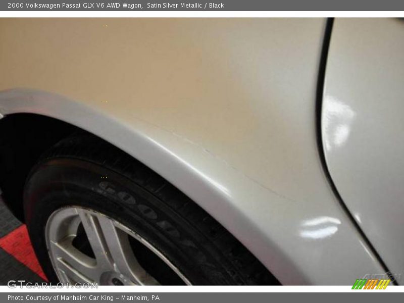 Satin Silver Metallic / Black 2000 Volkswagen Passat GLX V6 AWD Wagon