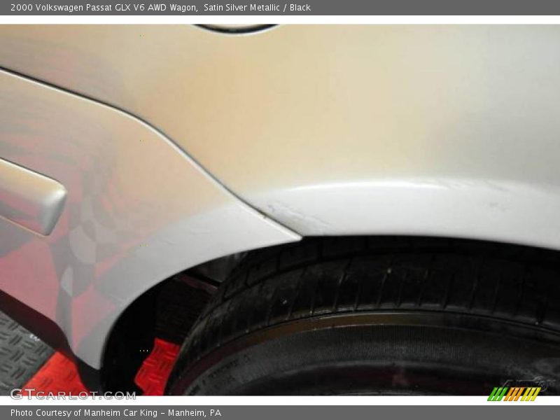 Satin Silver Metallic / Black 2000 Volkswagen Passat GLX V6 AWD Wagon