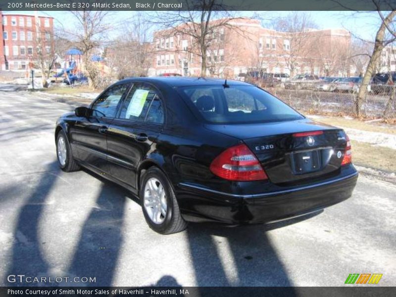 Black / Charcoal 2005 Mercedes-Benz E 320 4Matic Sedan