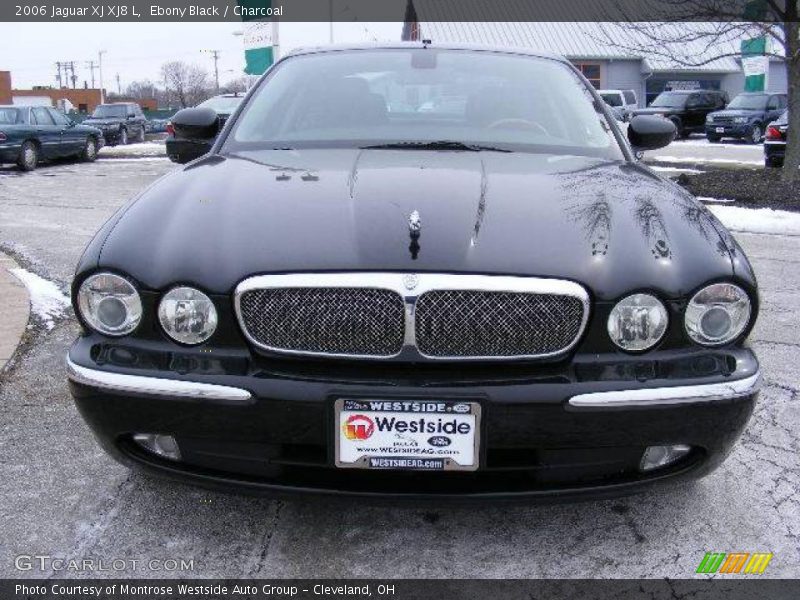 Ebony Black / Charcoal 2006 Jaguar XJ XJ8 L