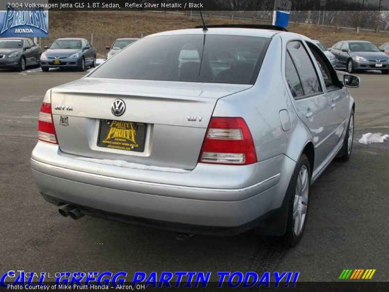 Reflex Silver Metallic / Black 2004 Volkswagen Jetta GLS 1.8T Sedan