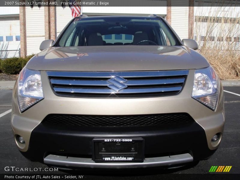 Prairie Gold Metallic / Beige 2007 Suzuki XL7 Limited AWD