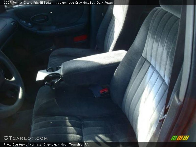 Medium Jade Gray Metallic / Dark Pewter 1997 Pontiac Grand Prix SE Sedan
