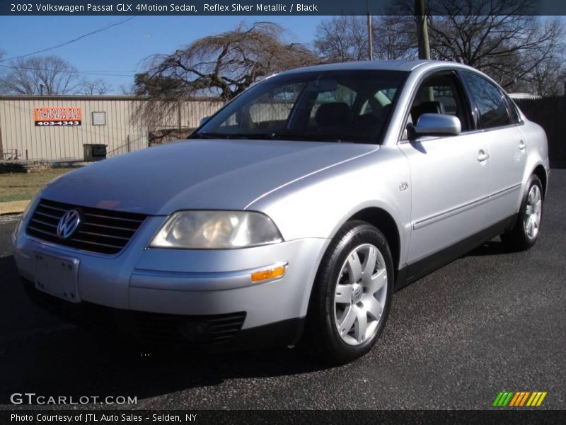 Reflex Silver Metallic / Black 2002 Volkswagen Passat GLX 4Motion Sedan