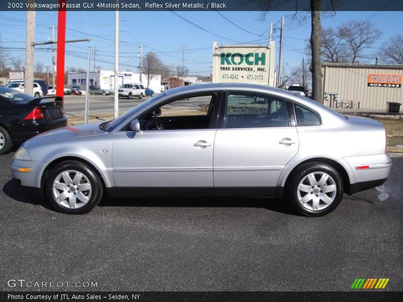 Reflex Silver Metallic / Black 2002 Volkswagen Passat GLX 4Motion Sedan