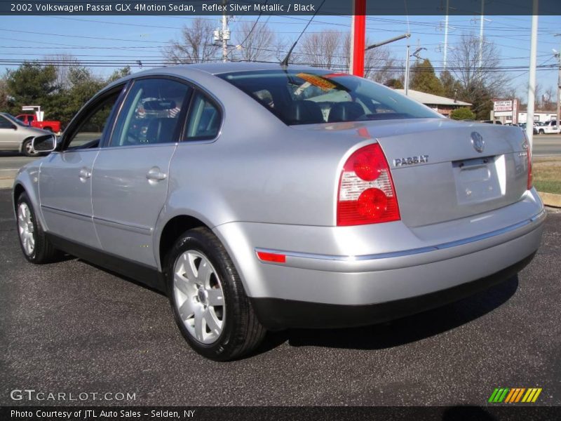Reflex Silver Metallic / Black 2002 Volkswagen Passat GLX 4Motion Sedan