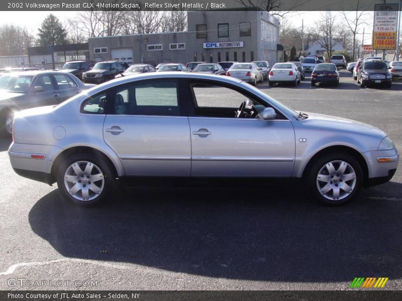 Reflex Silver Metallic / Black 2002 Volkswagen Passat GLX 4Motion Sedan