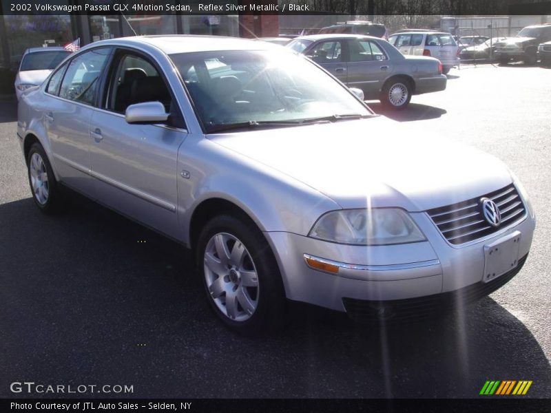 Reflex Silver Metallic / Black 2002 Volkswagen Passat GLX 4Motion Sedan