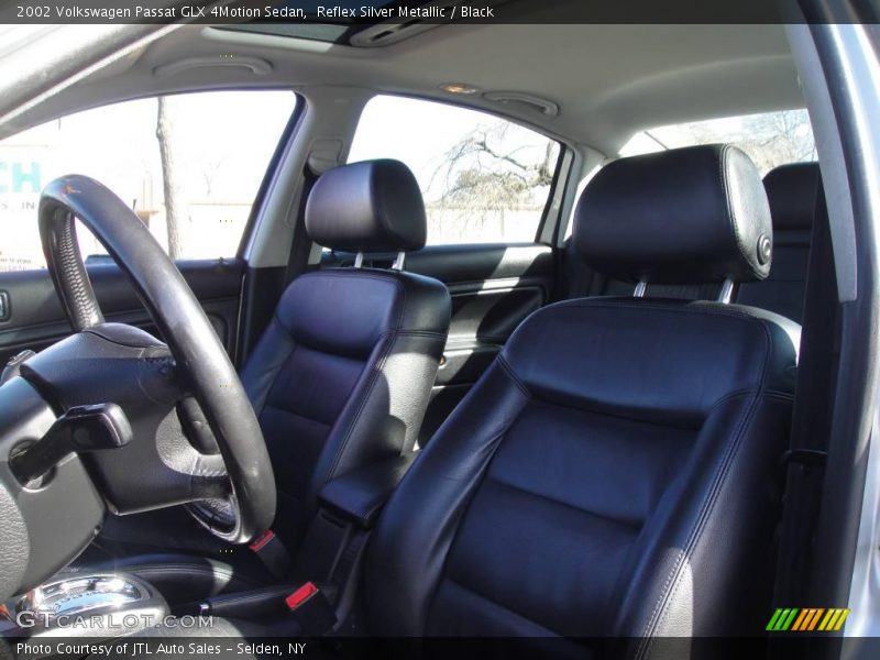 Reflex Silver Metallic / Black 2002 Volkswagen Passat GLX 4Motion Sedan