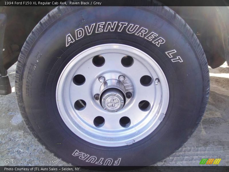 Raven Black / Grey 1994 Ford F150 XL Regular Cab 4x4