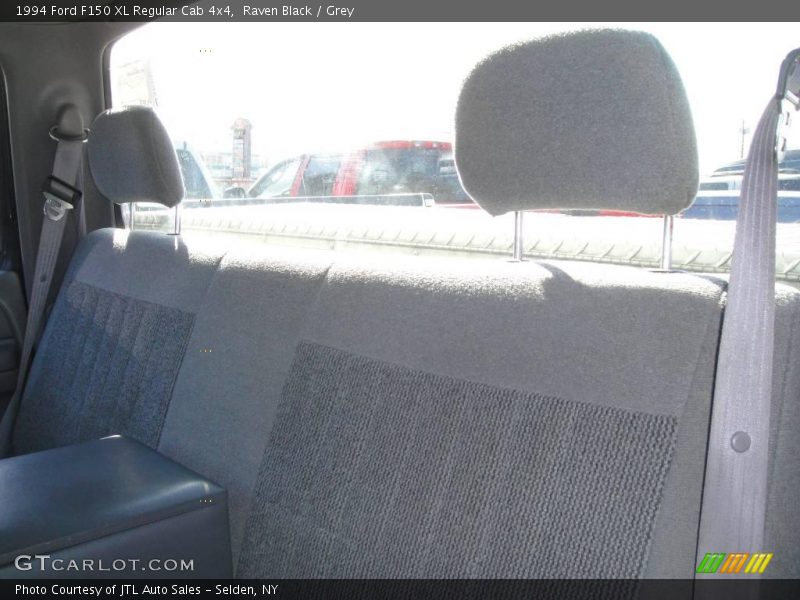 Raven Black / Grey 1994 Ford F150 XL Regular Cab 4x4