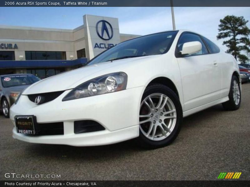 Taffeta White / Titanium 2006 Acura RSX Sports Coupe