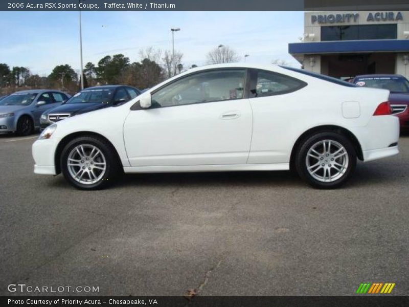 Taffeta White / Titanium 2006 Acura RSX Sports Coupe