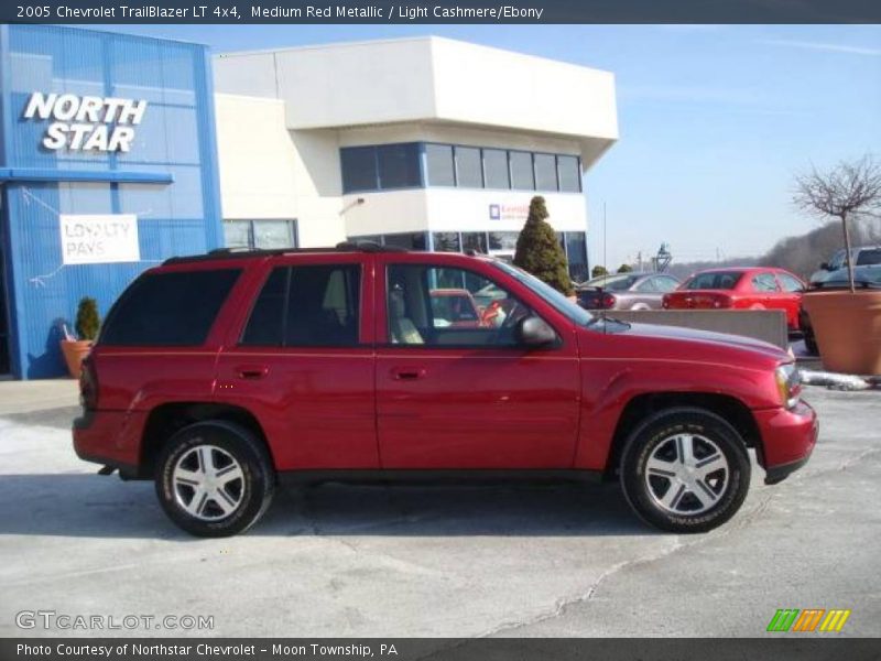 Medium Red Metallic / Light Cashmere/Ebony 2005 Chevrolet TrailBlazer LT 4x4