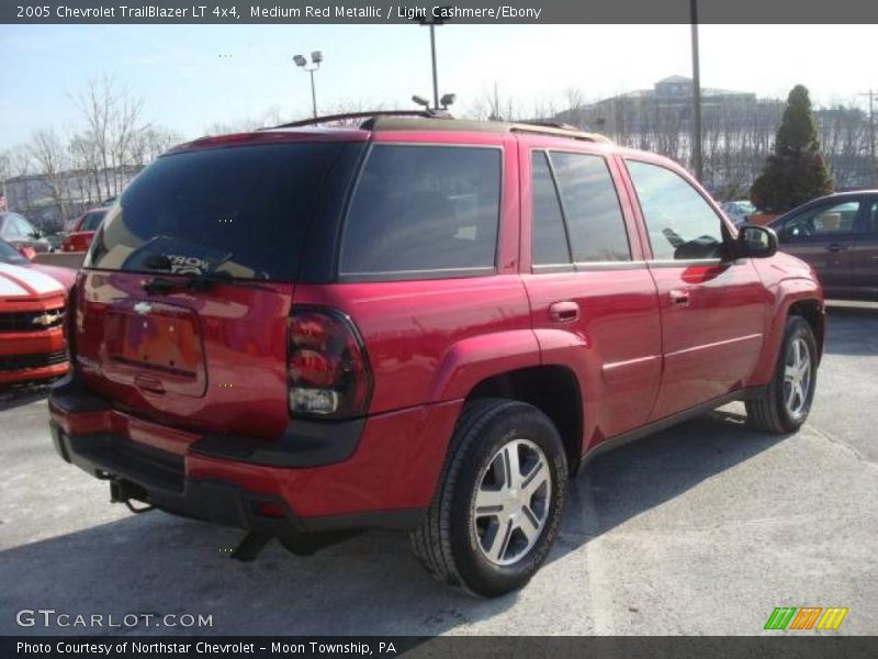 Medium Red Metallic / Light Cashmere/Ebony 2005 Chevrolet TrailBlazer LT 4x4