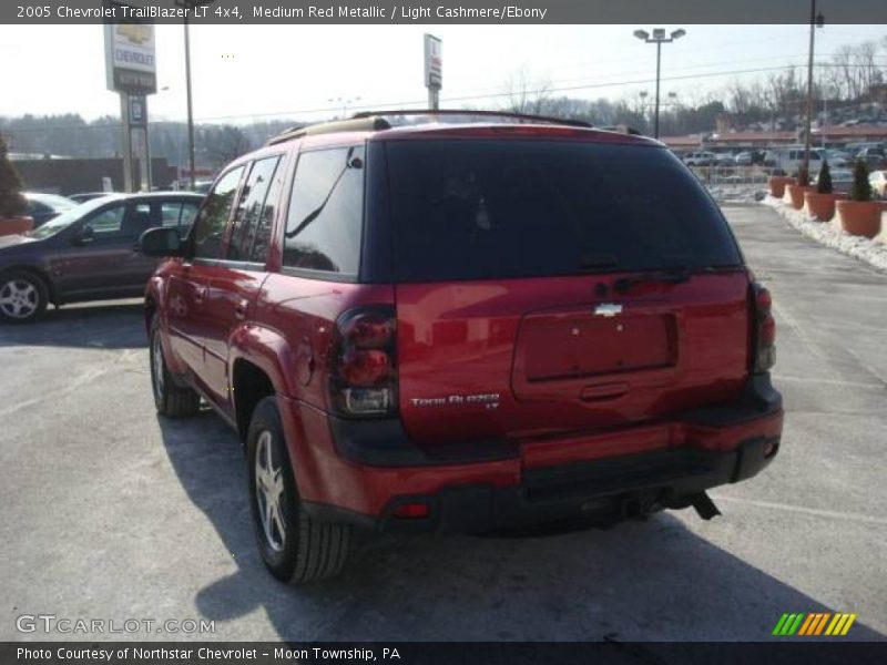 Medium Red Metallic / Light Cashmere/Ebony 2005 Chevrolet TrailBlazer LT 4x4