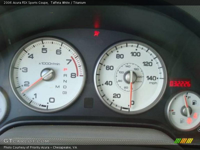 Taffeta White / Titanium 2006 Acura RSX Sports Coupe