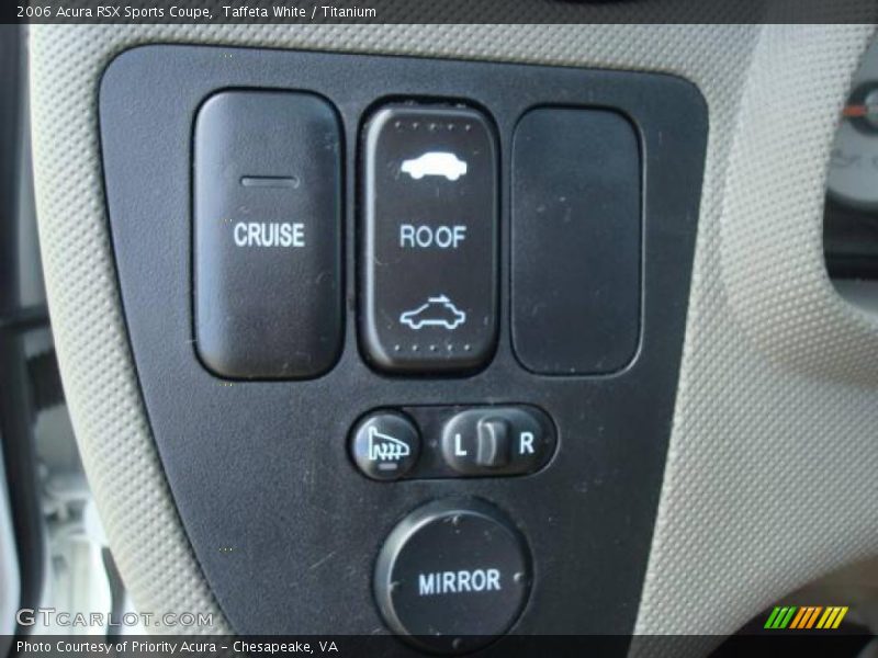 Taffeta White / Titanium 2006 Acura RSX Sports Coupe