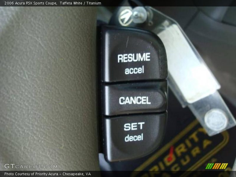 Taffeta White / Titanium 2006 Acura RSX Sports Coupe