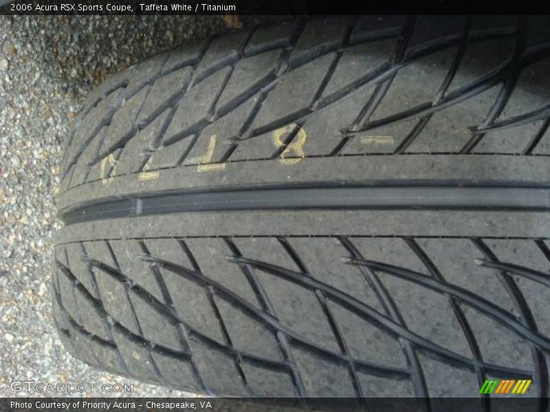Taffeta White / Titanium 2006 Acura RSX Sports Coupe