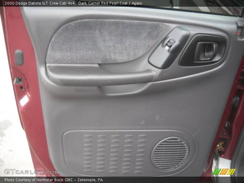 Dark Garnet Red Pearl Coat / Agate 2000 Dodge Dakota SLT Crew Cab 4x4