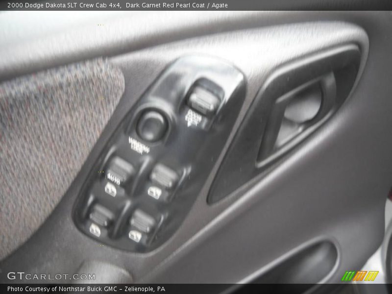 Dark Garnet Red Pearl Coat / Agate 2000 Dodge Dakota SLT Crew Cab 4x4